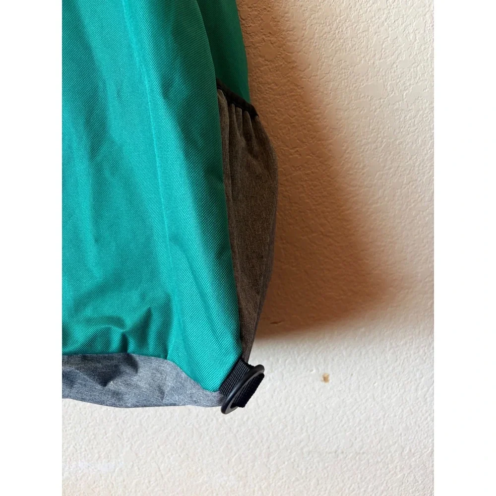 Ironman 70.3 Waco ViewSport Sling Backpack‎ Teal Gray Drawstring Gym Bag